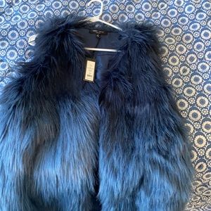 Romeo & Juliet Couture Faux Fur Vest